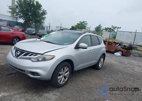 2013 Nissan Murano Sl from USA, damaged, VIN JN8AZ1MW1DW306887